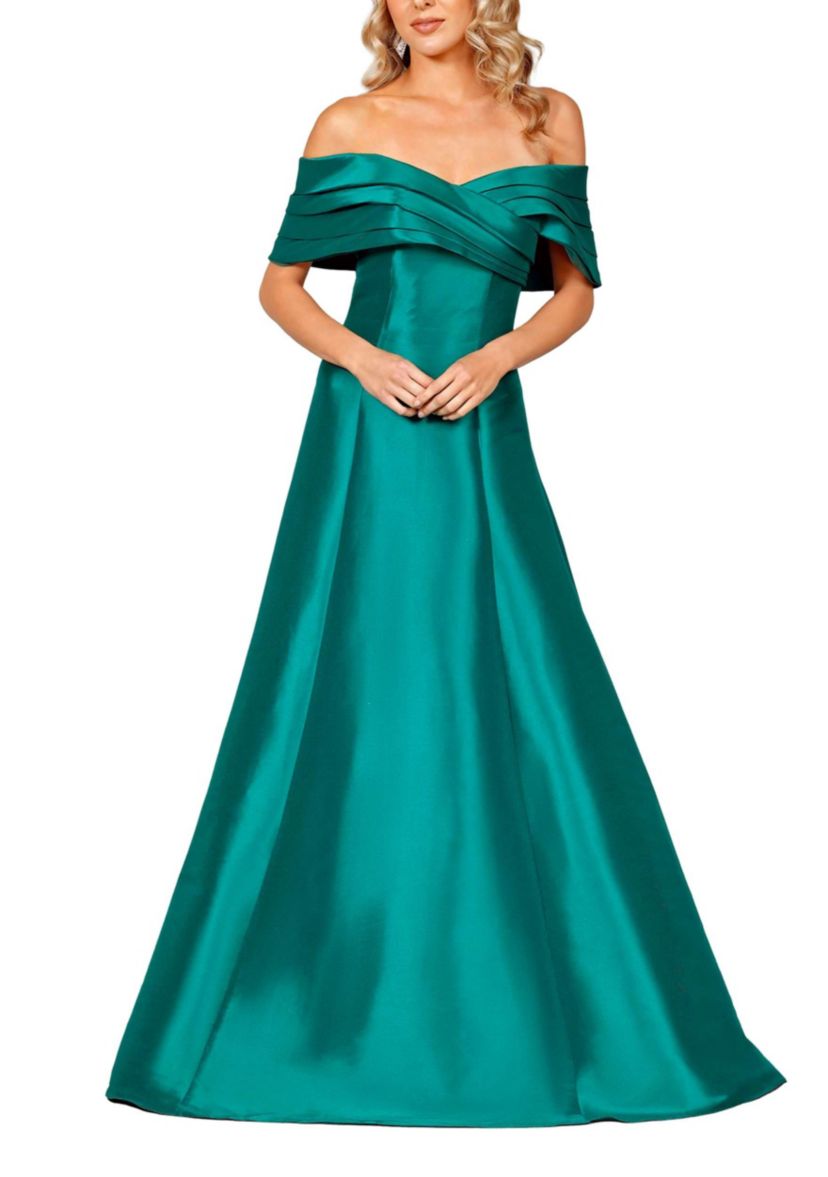 Womens  Pleated Off Shoulder