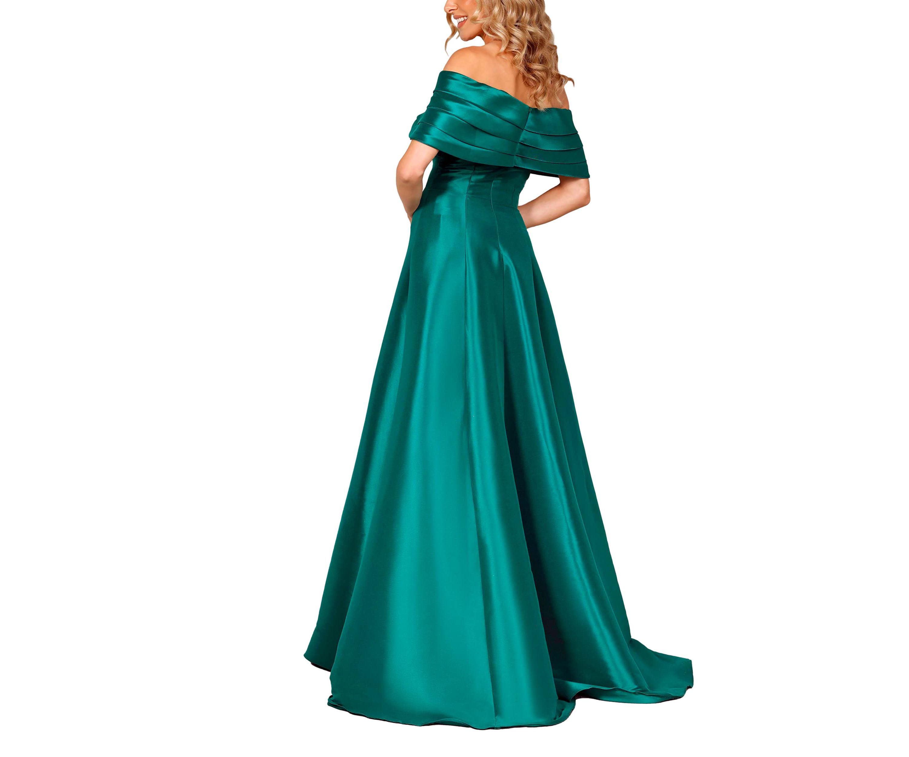 Womens  Pleated Off Shoulder