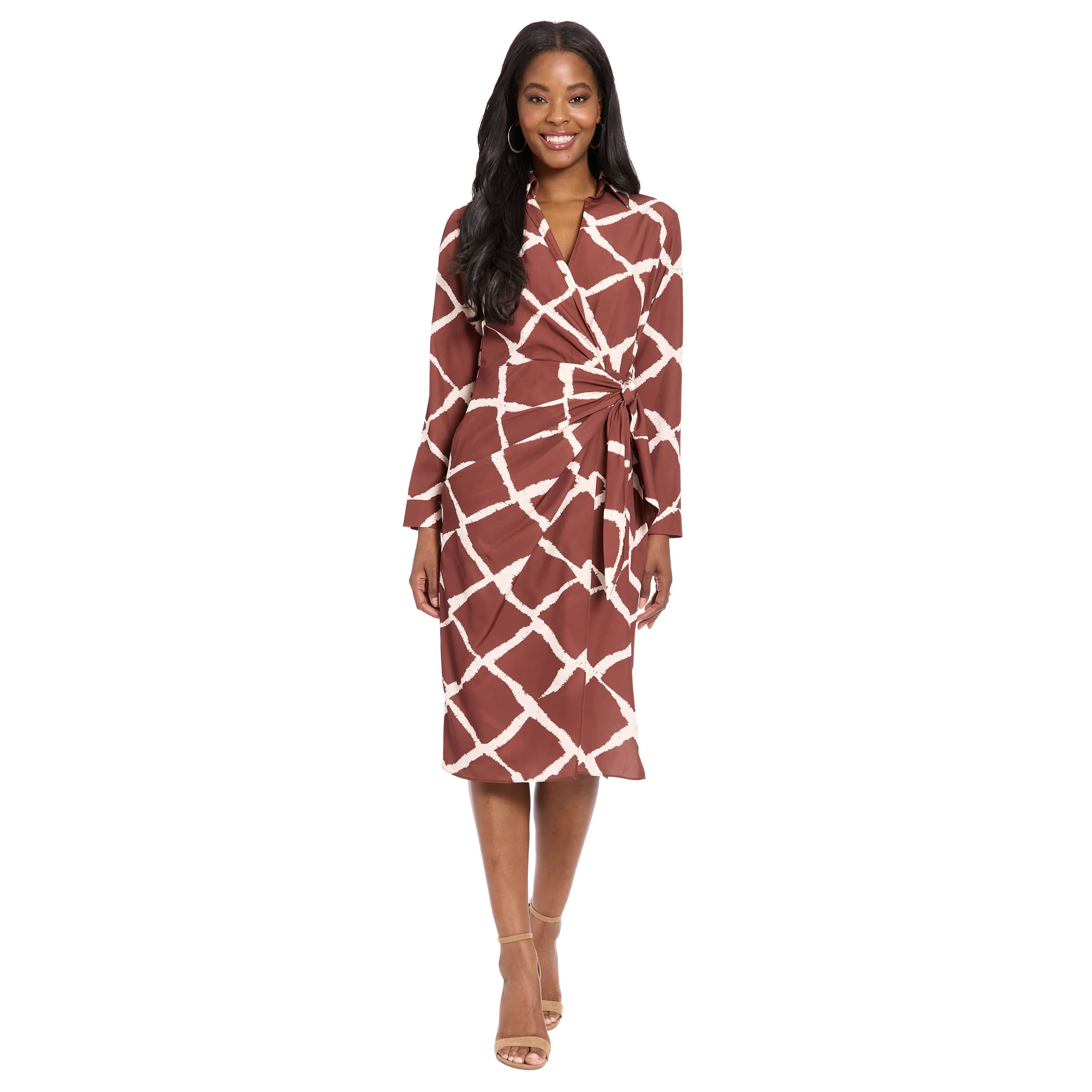 Faux Wrap Side Tie