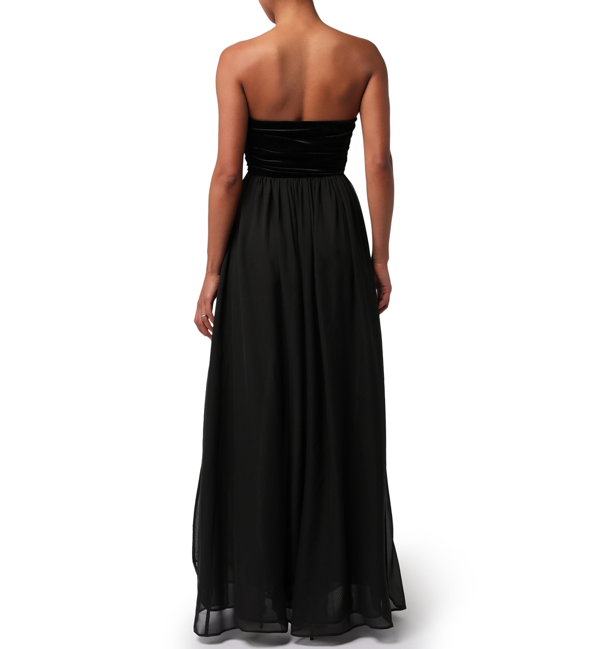 Briar Velvet Strapless Dress