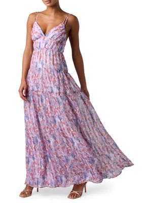 Lulus Women's Sleeveless Tie Back Maxi Dress, Small