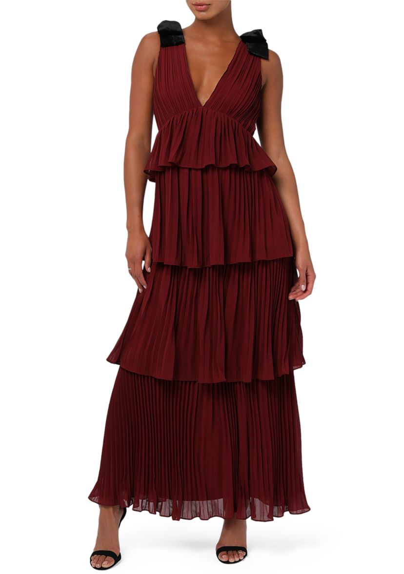knee length dresses for ladies Merigold Long Dress main image 1