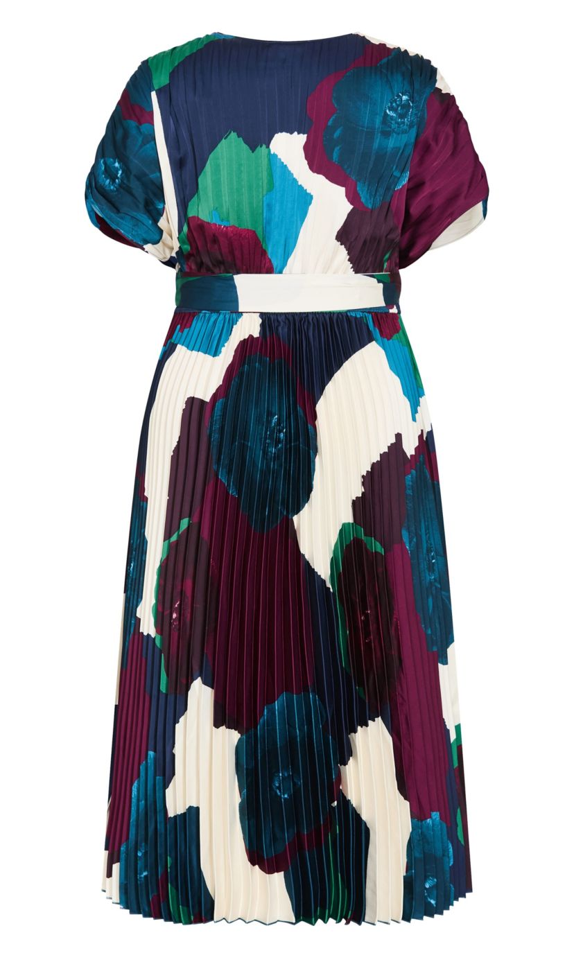 city chic pleated dress City Chic | Halter Pleat Dress - Black