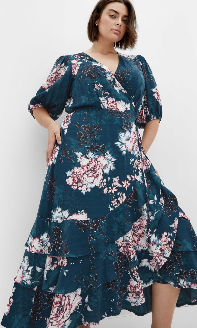 cocktail dresses champagne Serena Draped Neck Gown- Collection:Sport Solids - Harbor green christmas lingerie end occasions Long Formal Floral Print