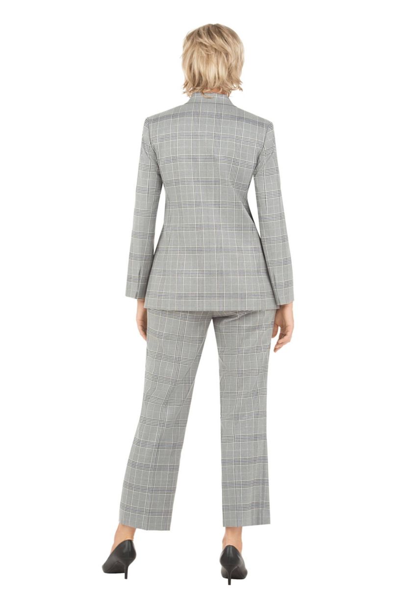 Heritage Glen Check 2-Piece Pants Suit
