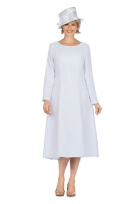 Giovanna Women's 1pc Paneled A-line Simple Dress - Plus Size