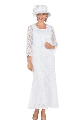 Giovanna Women's 2pc Lux Lace Bolero Jkt Dress