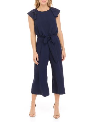 Vince camuto cheap ruffle jumpsuit