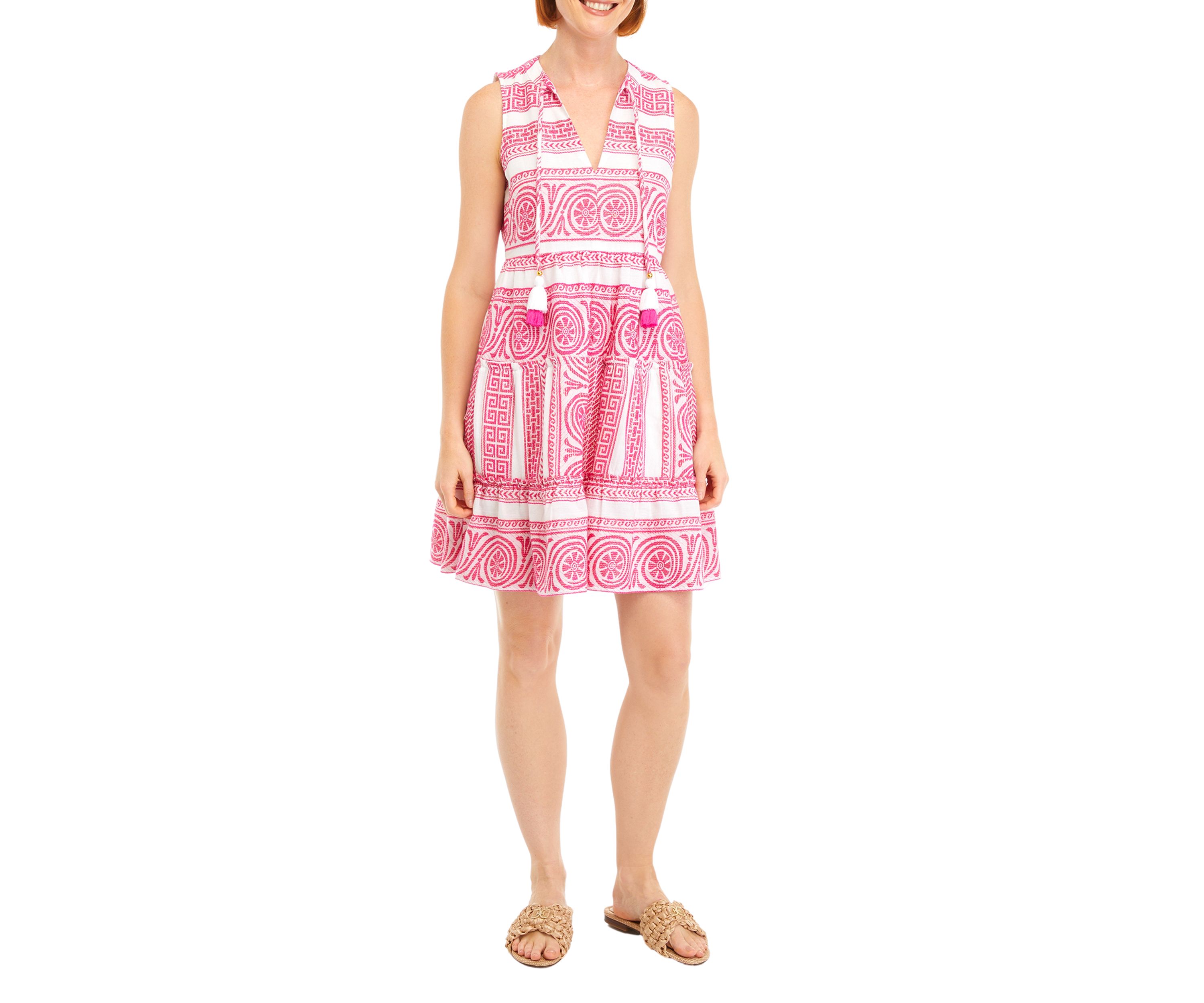 Womens Sleeveless Halter Paisley Dress