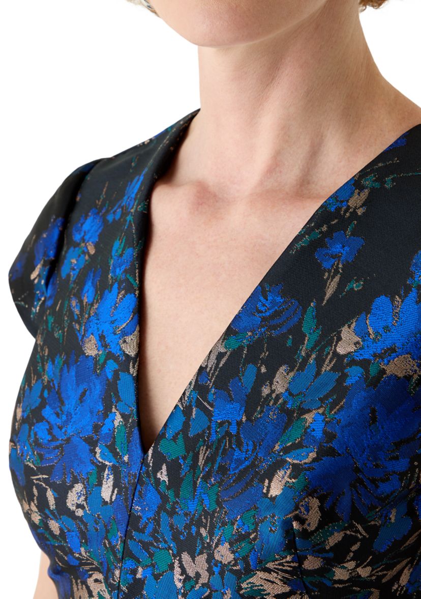 Vince Camuto Women's Jacquard Print Fit and Flare Mini Dress | Belk
