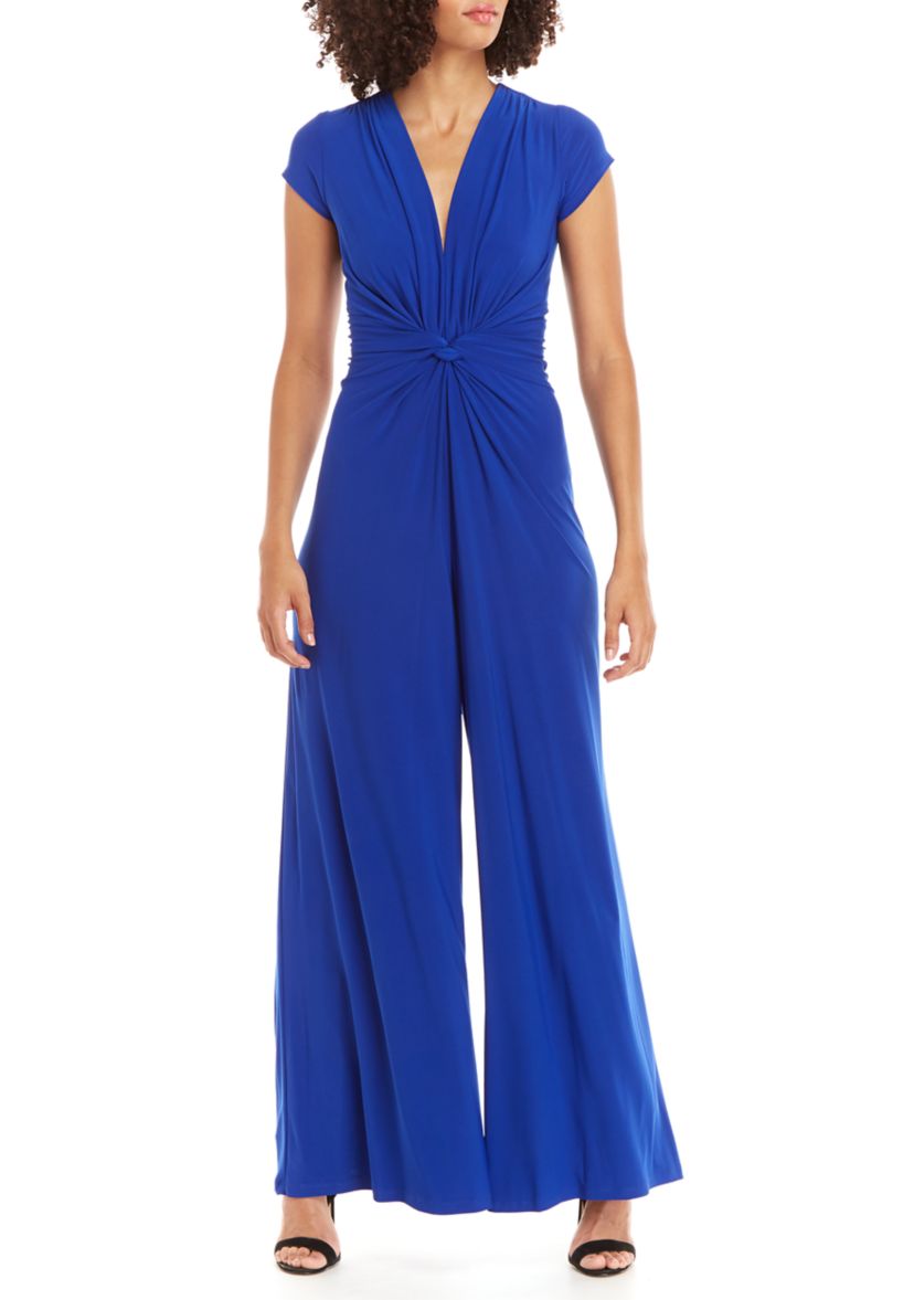 Womens Twist Front Jumpsuit