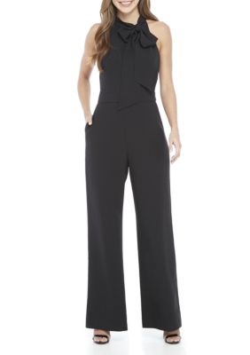 Vince Camuto Sleeveless Bow Neck Crepe Jumpsuit | belk