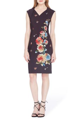 Tahari ASL Floral Printed Sheath Dress | belk