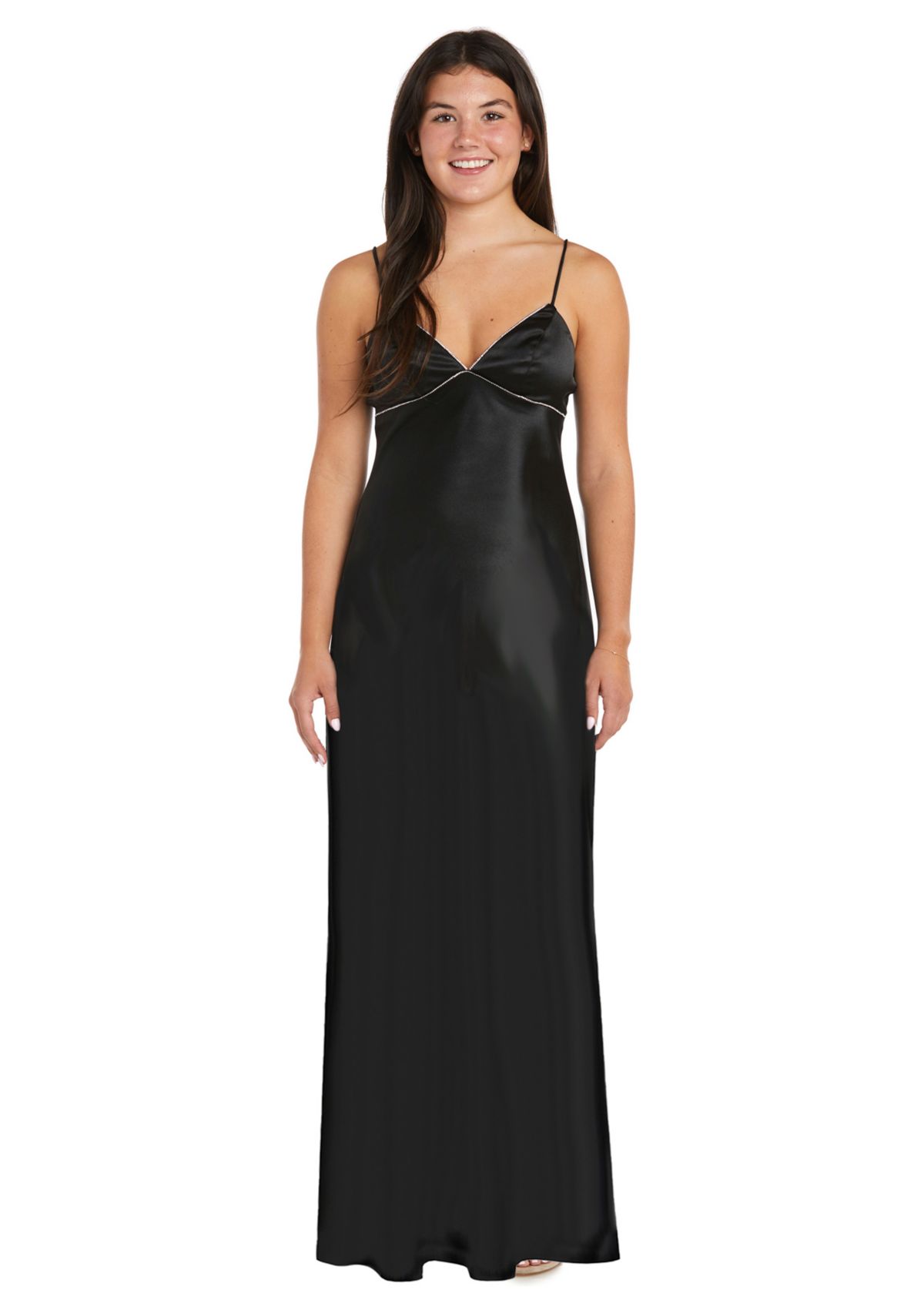 Short Spaghetti Strap Twist Front Puff Glitter Knit