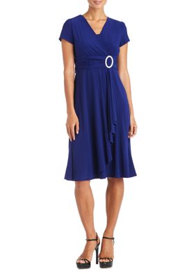 R & M Richards Petite Cascade Dress | belk