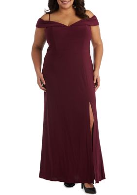 Belks plus best sale size prom dresses