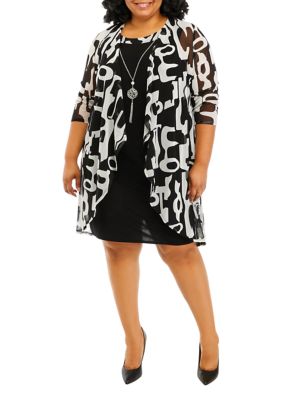 Belk white dress plus on sale size