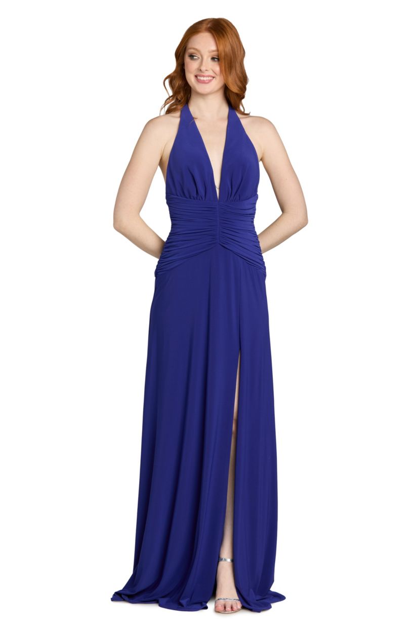Morgan & Co Women's Long Jersey Knit Dress, 7