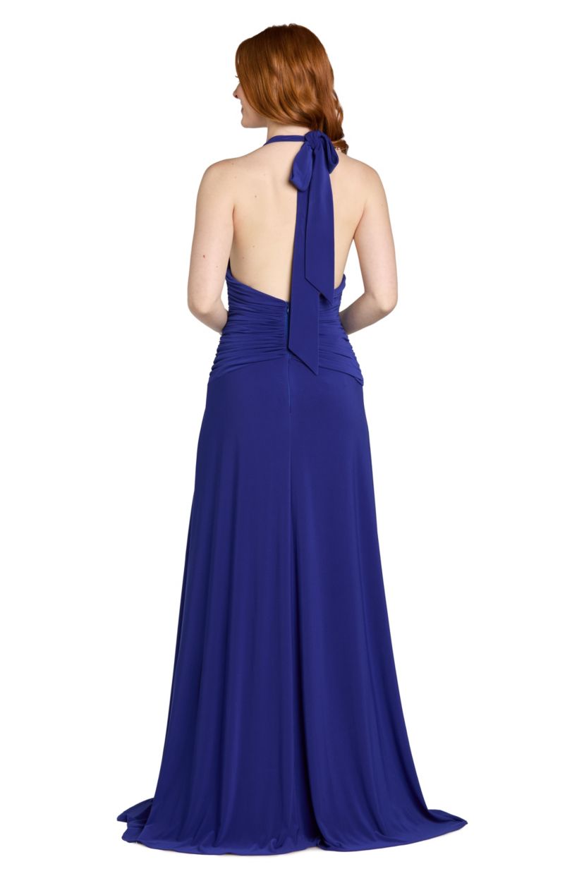 morgan and co formal dresses Morgan & Co. Juniors Womens Full Lngth Tiered Evening Dress, Lavender main image 1
