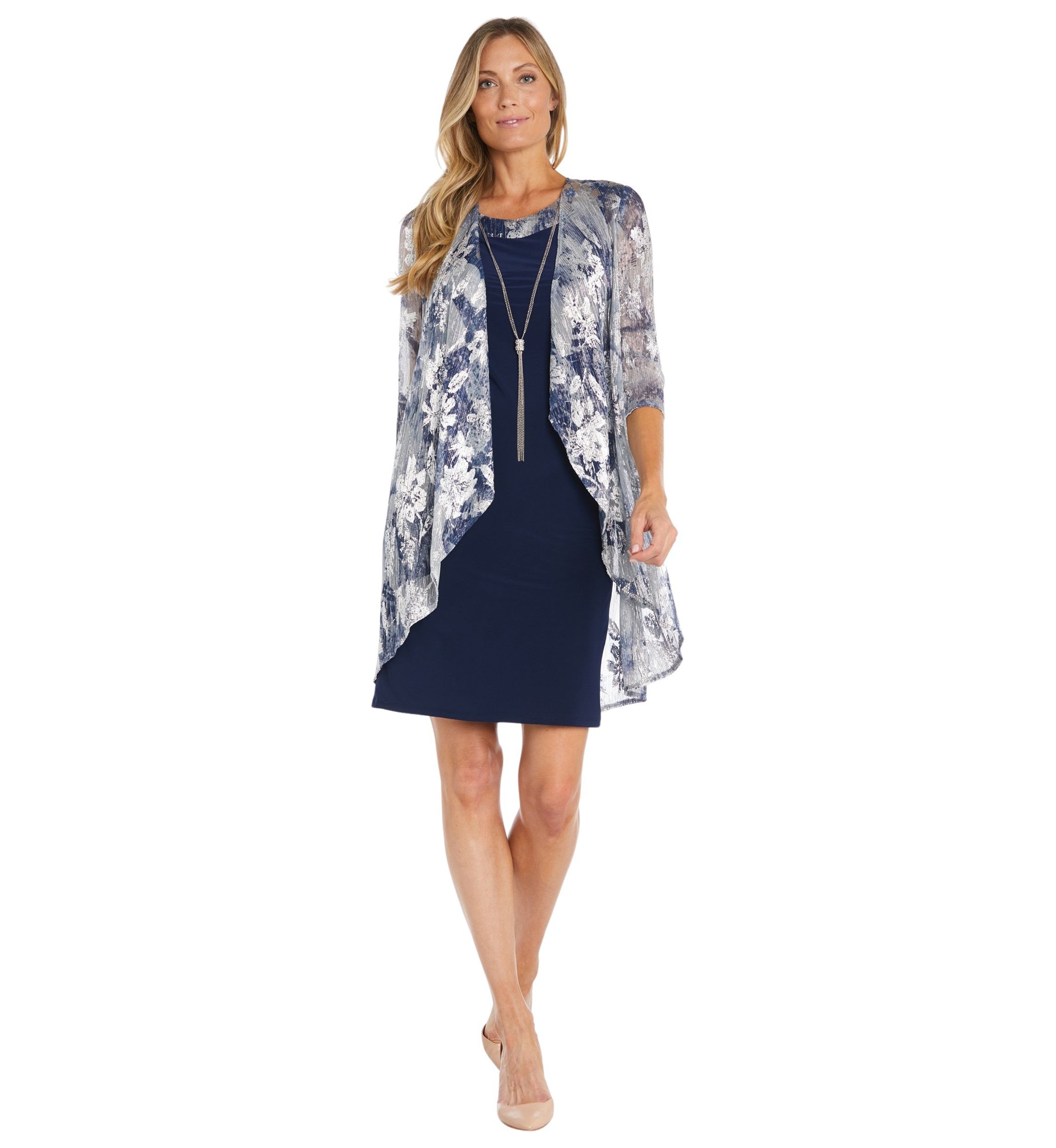 Womens Printed Jacket Dress