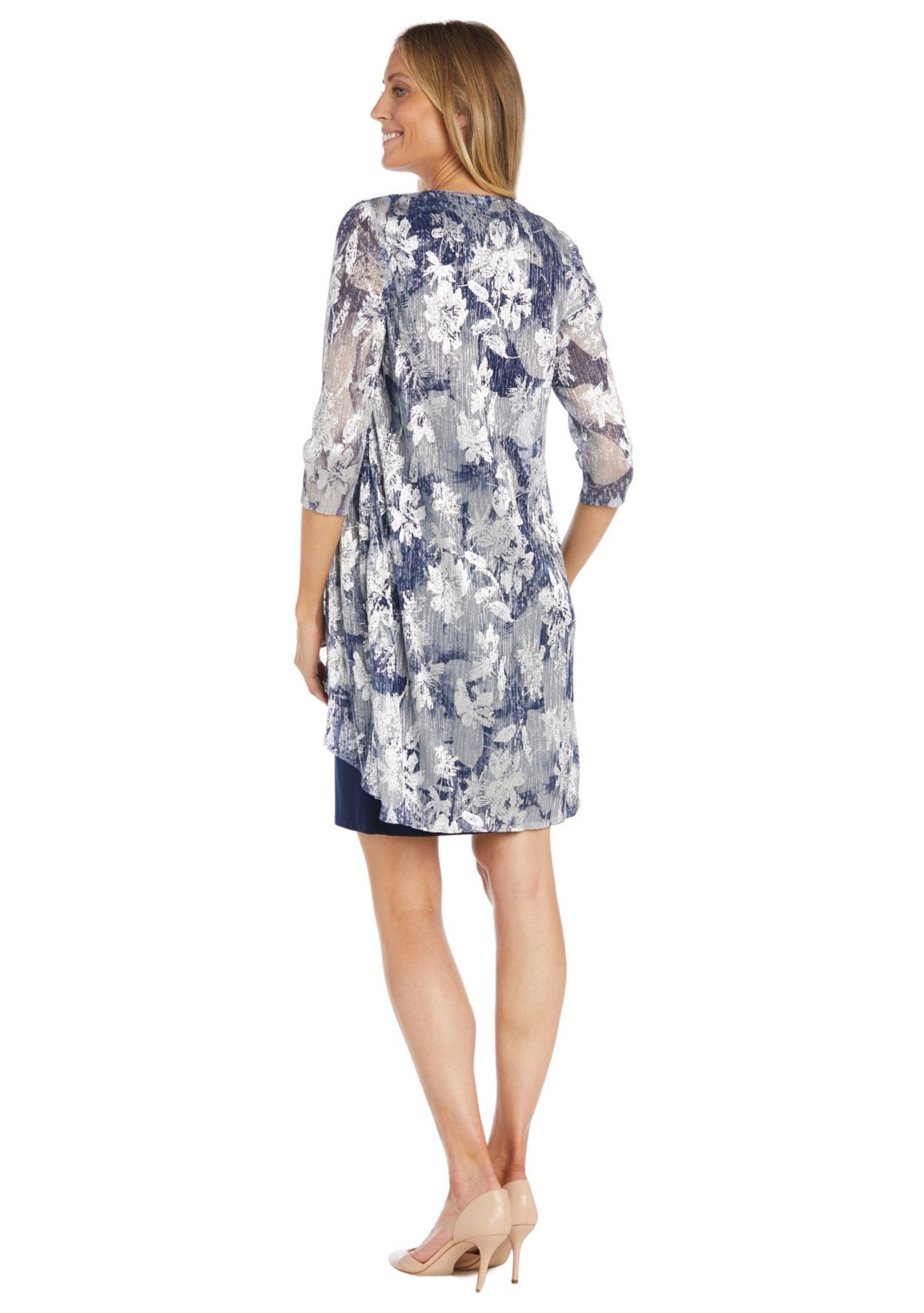 Womens Printed Jacket Dress