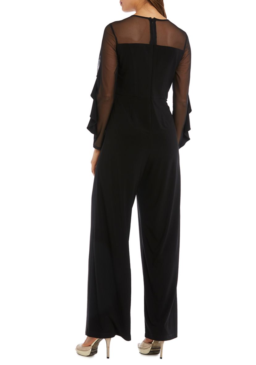 Petite Ruffle Jumpsuit