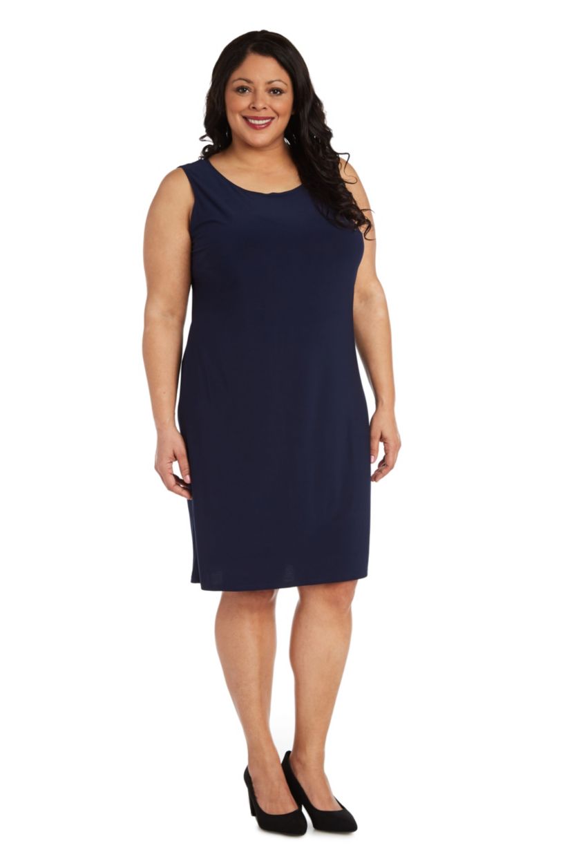 2Pc Flair Body 3 4 Sleeve Jacket Dress