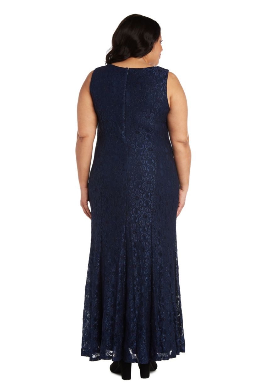 R & M Richards Long Lace Jacket Dress | Belk