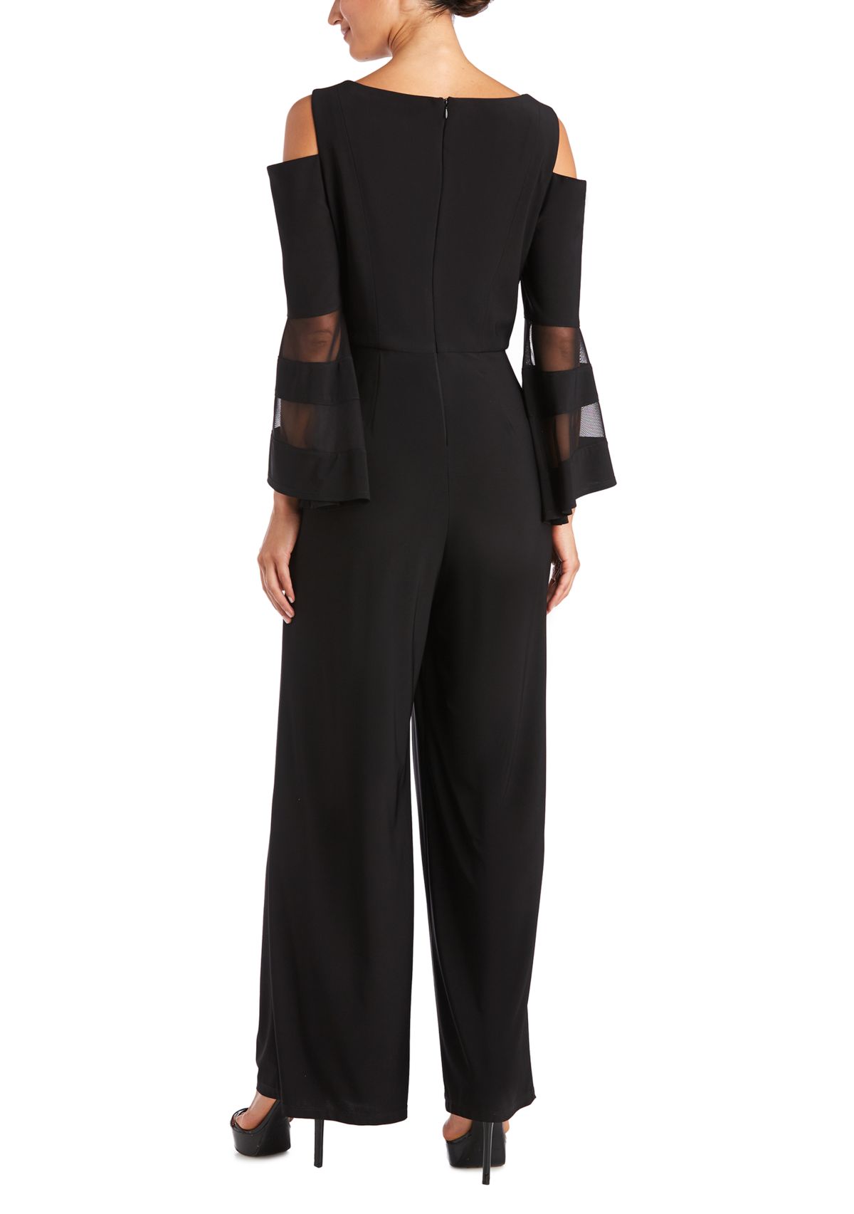 Petite Cold Shoulder Jumpsuit 