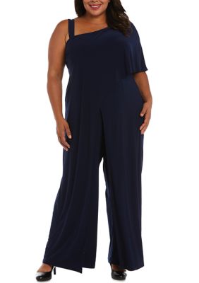 plus size velour jumpsuit