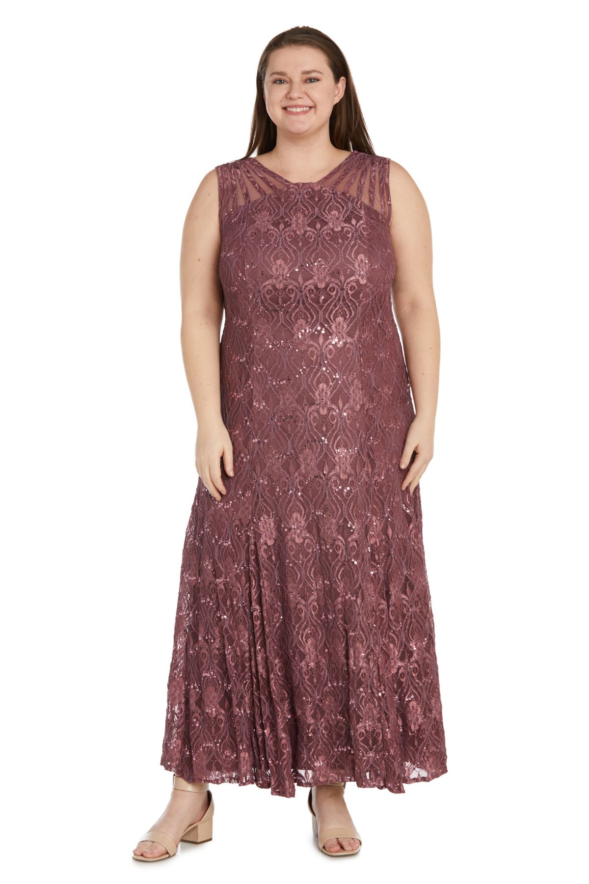 1Pc Strapping Detail Mermaid Dress