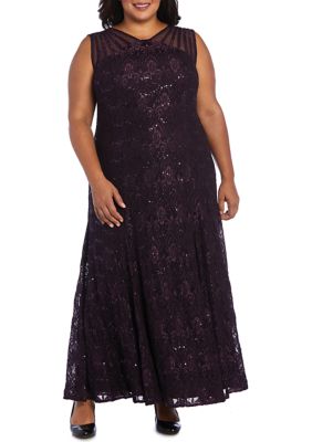 belk plus size evening dresses