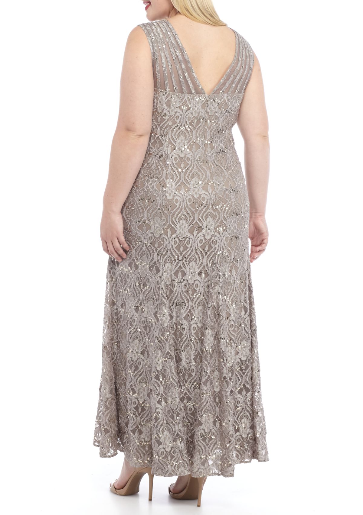 1Pc Strapping Detail Mermaid Dress