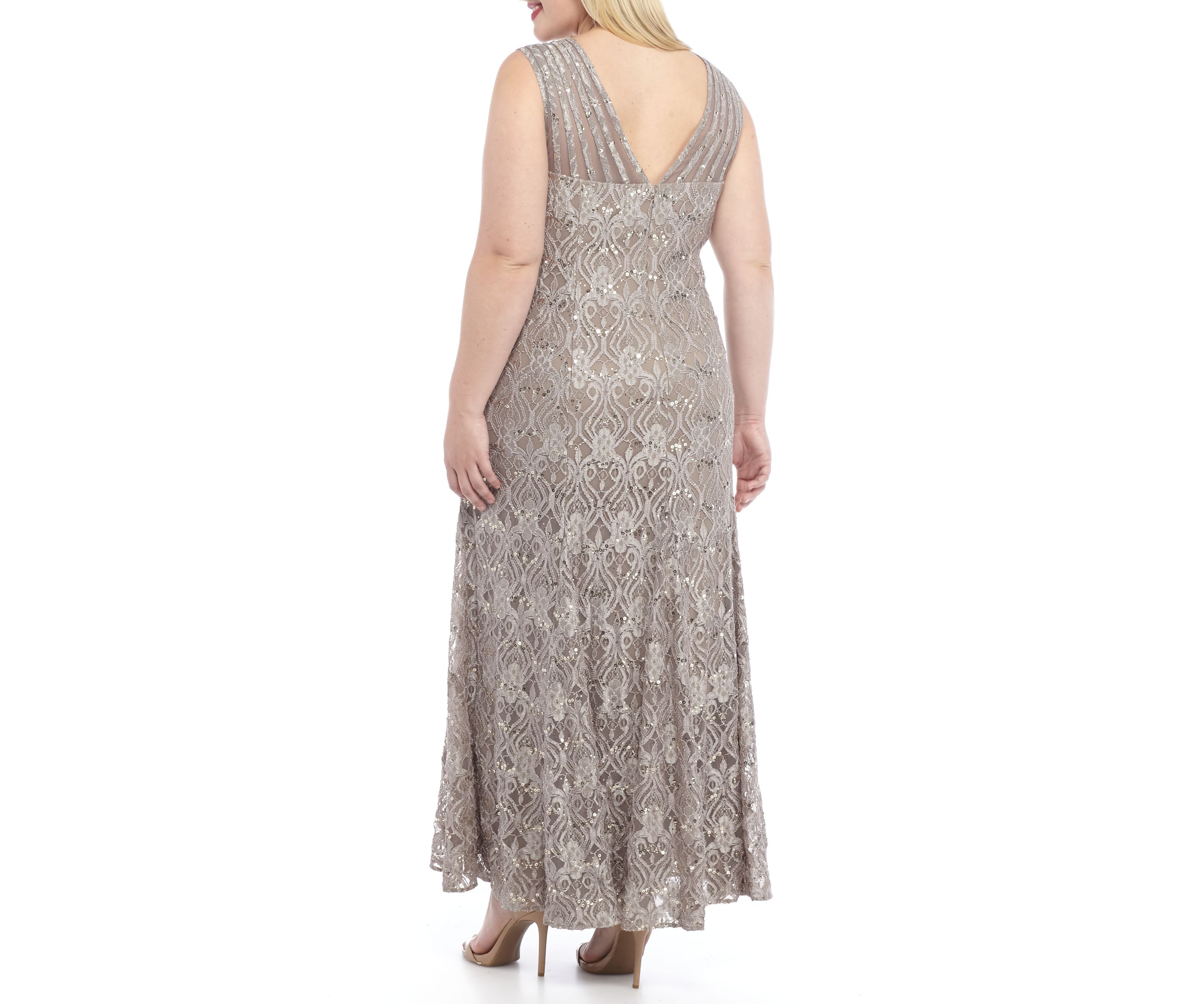 1Pc Strapping Detail Mermaid Dress