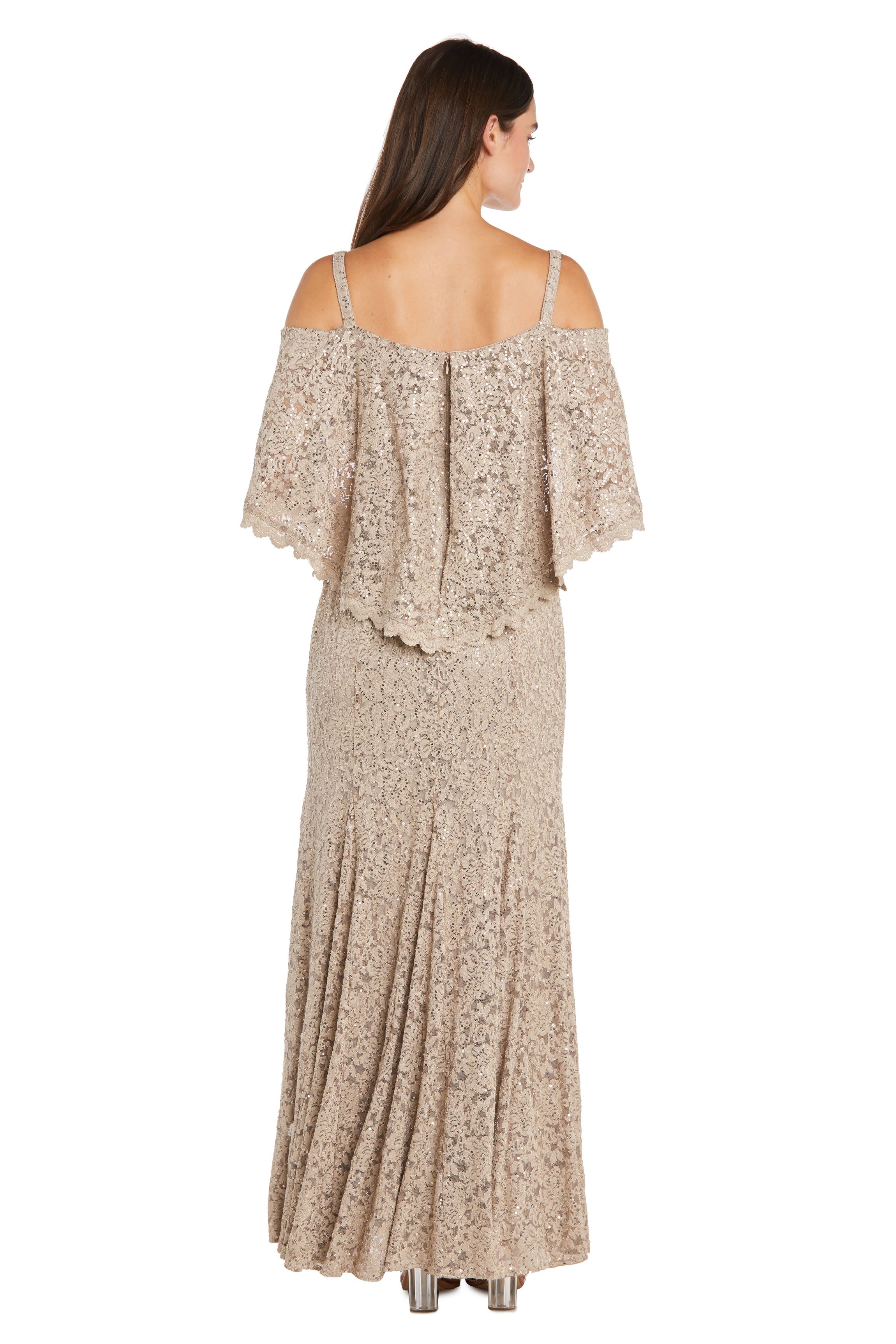 Missy Long Sequin Lace Mermaid Dress