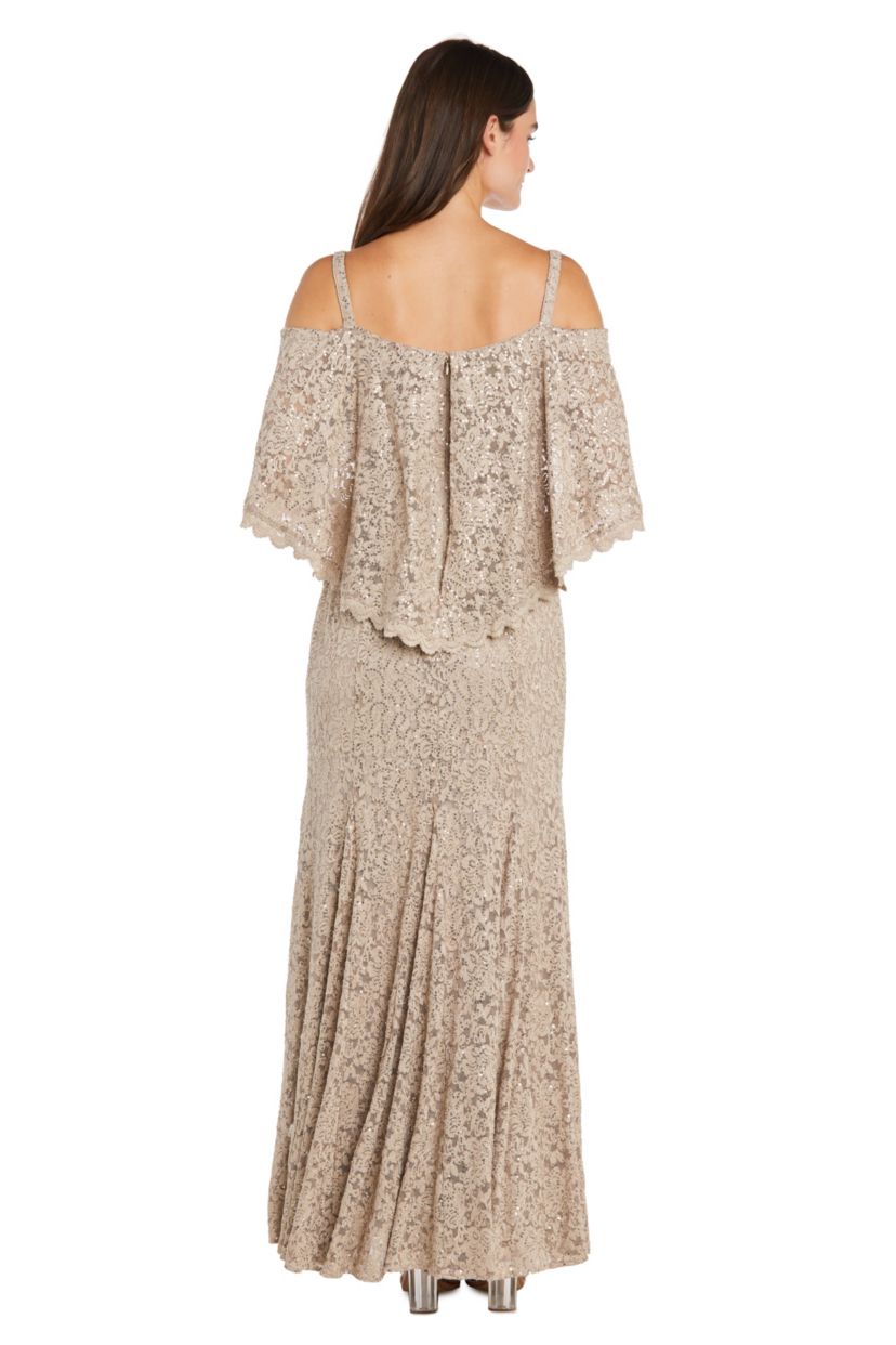 Missy Long Sequin Lace Mermaid Dress