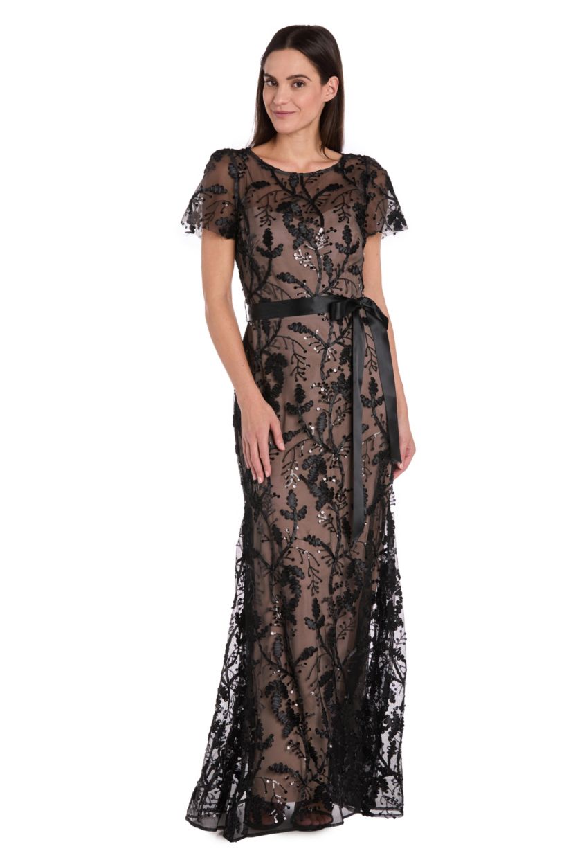 Long Embroidered Dress