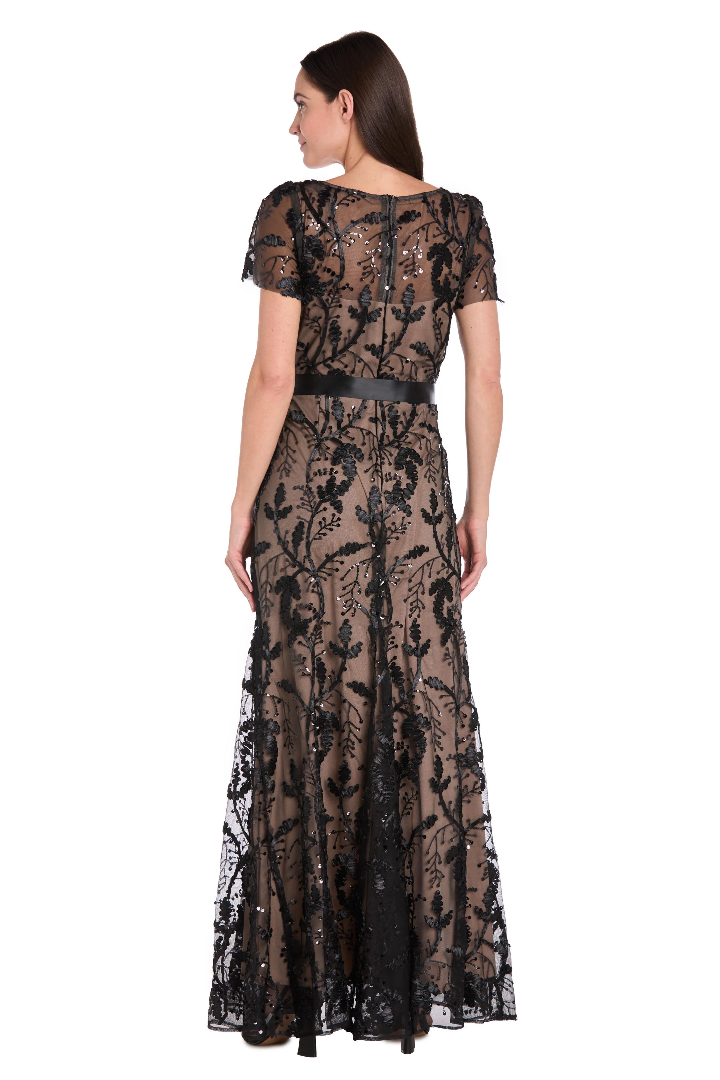 Long Embroidered Dress
