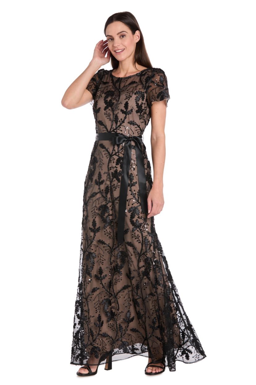 Long Embroidered Dress