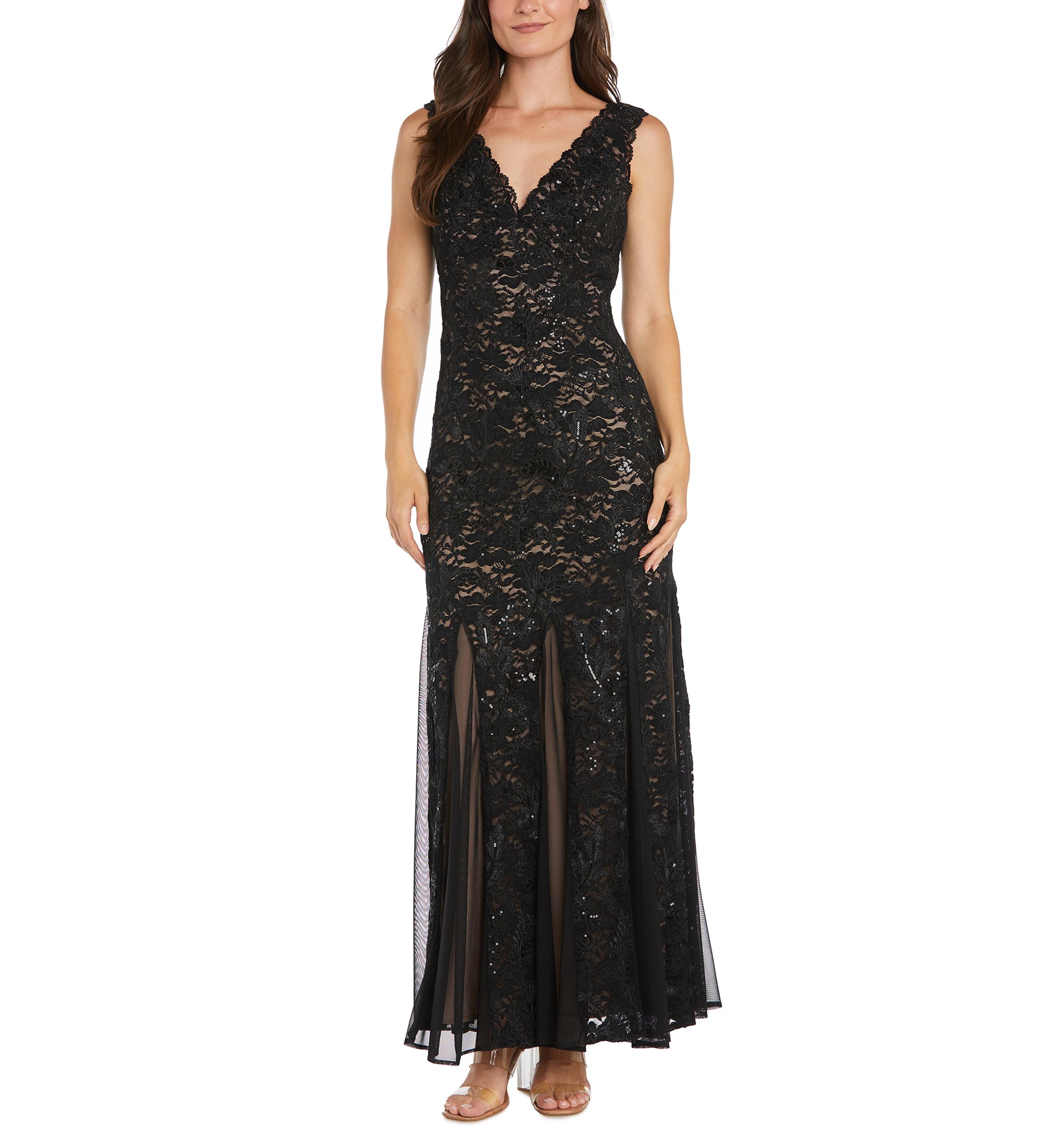 Womens Beaded Gown