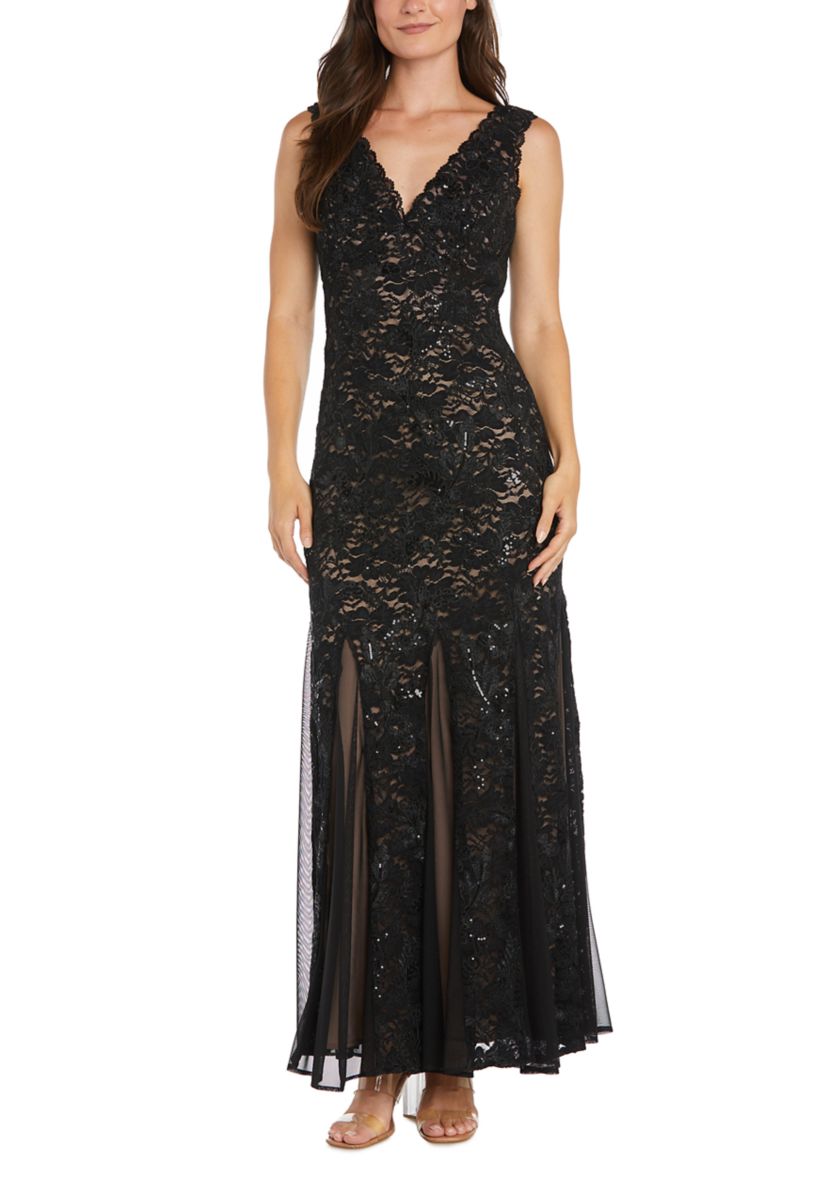 Womens Beaded Gown