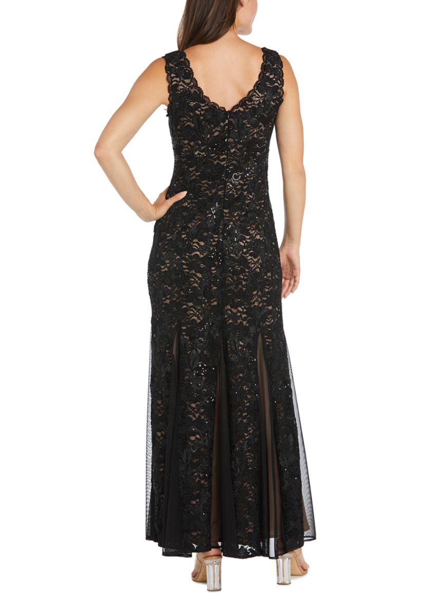 Womens Beaded Gown