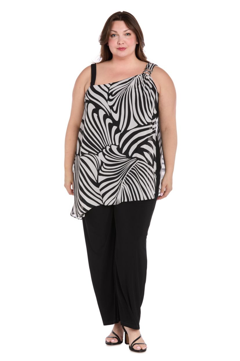Womens 1Pc One Shoulder Printed Jumpsuit