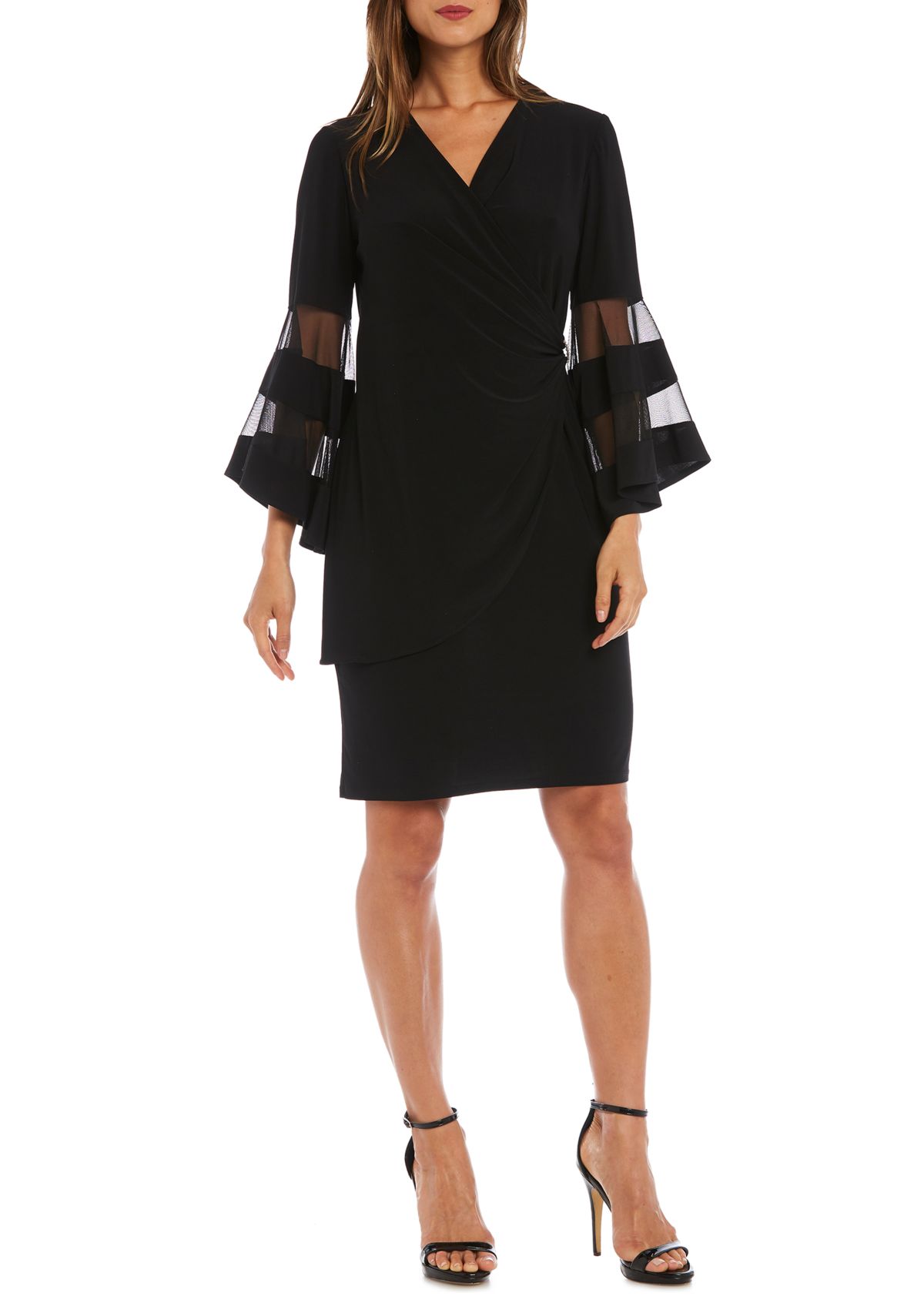 Womens Bell Sleeve Dress
