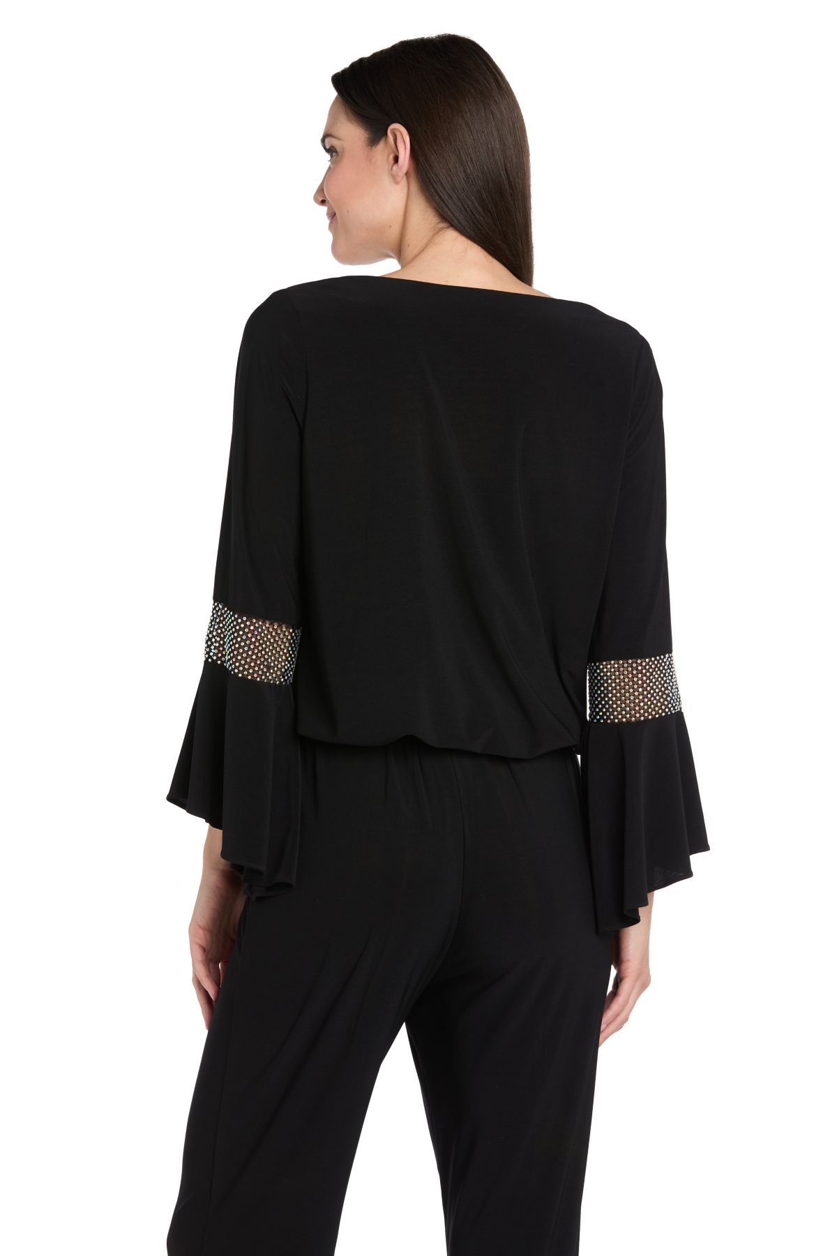 Rhinestone Sleeve Top