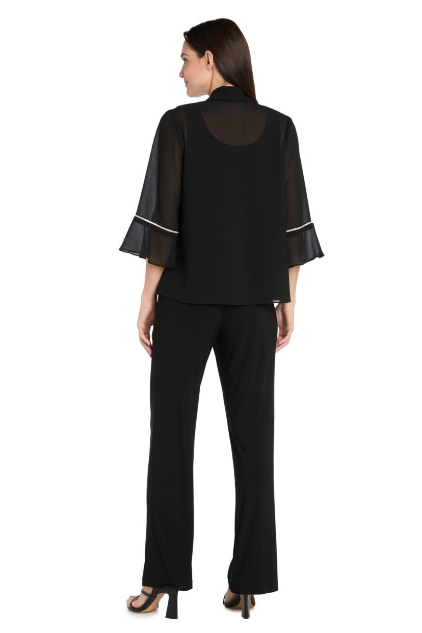 Jacket w Rhinestone Trim