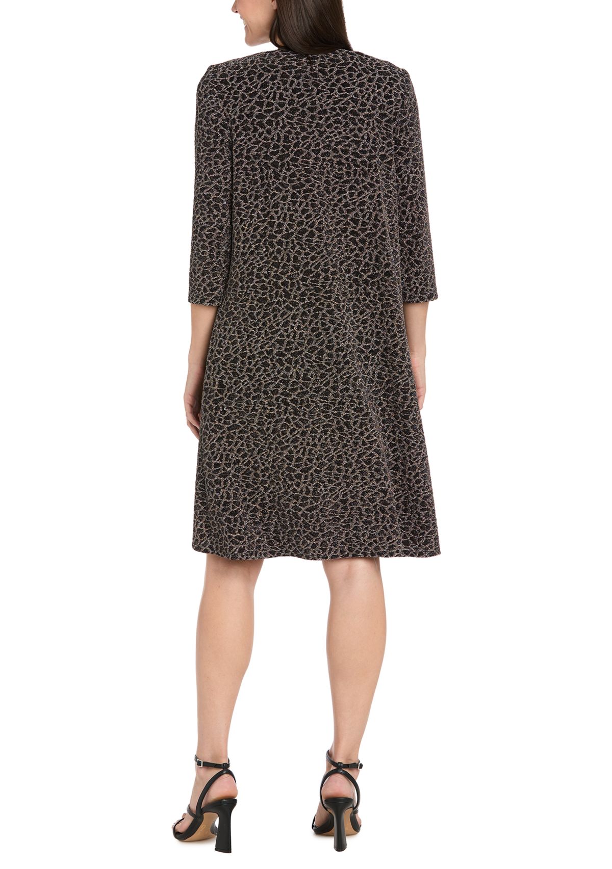 Womens 3/4 Sleeve Jacket Set