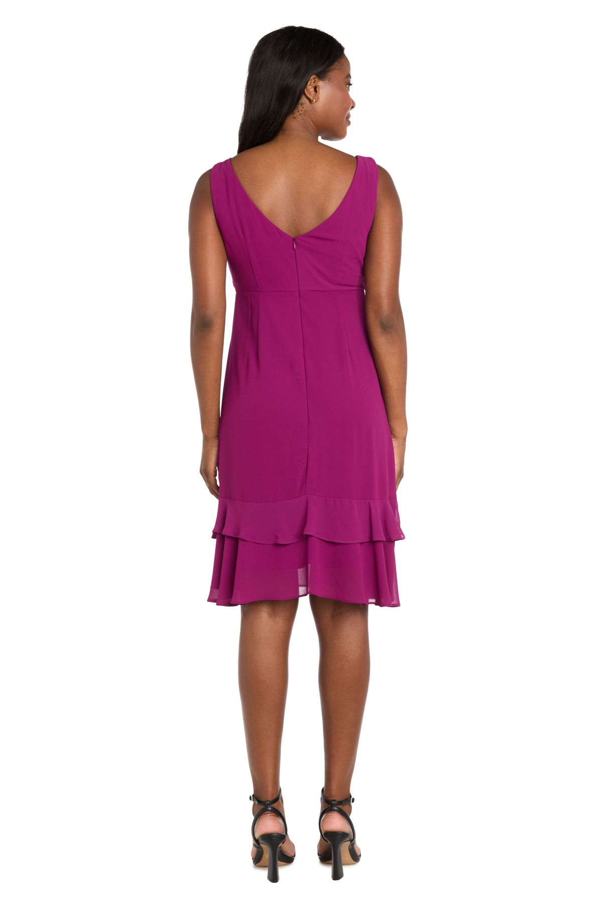 2pc Chiffon Caplet and Dress