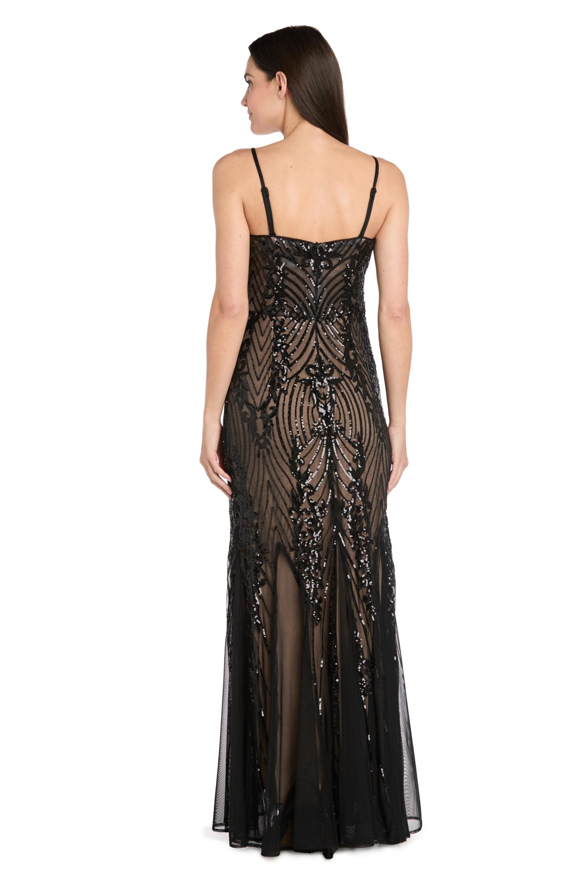 Long Beaded Dress