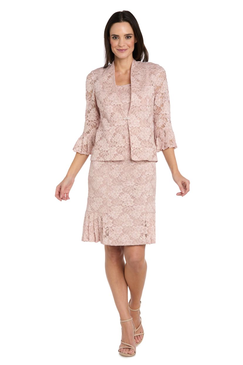 R & M Richards Lace Jacket Dress | Belk